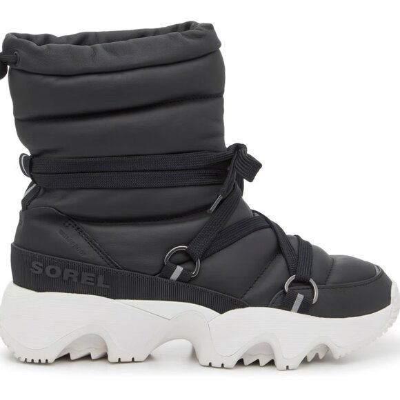 NEW SOREL Kinetic Impact Nxt Waterproof Boots black for women 2510 6S3 - Picture 1 of 7